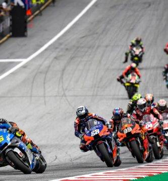 Carrera de MotoGP en el Gran Premio de Estiria en el Red Bull Ring Spielberg