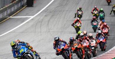 Carrera de MotoGP en el Gran Premio de Estiria en el Red Bull Ring Spielberg