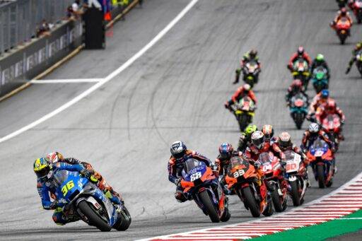 Carrera de MotoGP en el Gran Premio de Estiria en el Red Bull Ring Spielberg