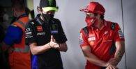 rossi dovizioso problemas motogp