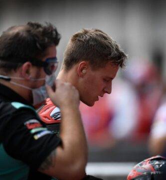 Fabio Quartararo tras la carrera de MotoGP del Gran Premio de Austria