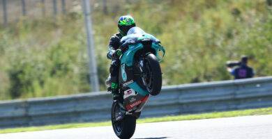Franco Morbidelli en el Gran Premio de la República Checa de MotoGP