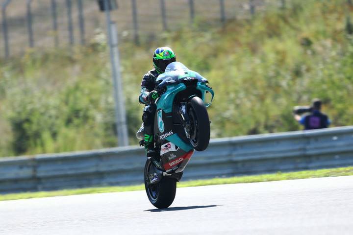 Franco Morbidelli en el Gran Premio de la República Checa de MotoGP