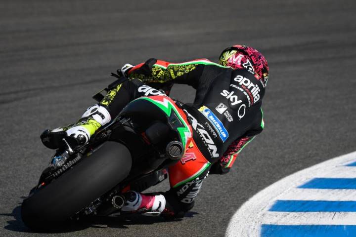 Aleix Espargaró Marc Márquez Aprilia Jerez Brno MotoGP 2020