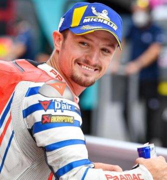 Jack Miller en el parque cerrado tras la carrera de MotoGP del Gran Premio de Austria
