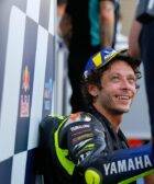 Valentino Rossi en el parque cerrado tras la carrera de MotoGP del Gran Premio de Andalucía