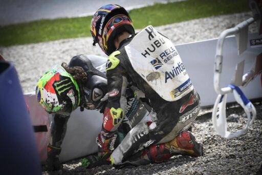 Siempre existe el riesgo en MotoGP, Johann Zarco y Franco Morbidelli tras el accidente en Austria