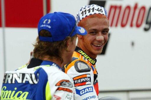 Sete Gibernau Valentino Rossi