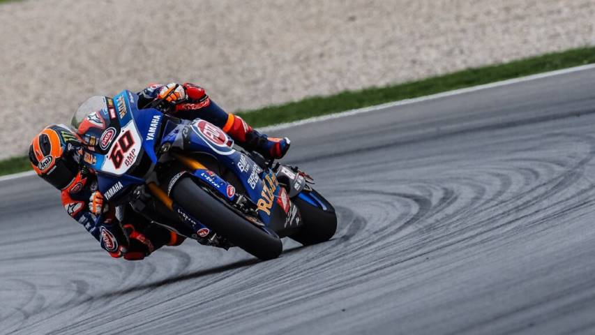 Michael Van der Mark Yamaha WorldSBK SBK Montmeló