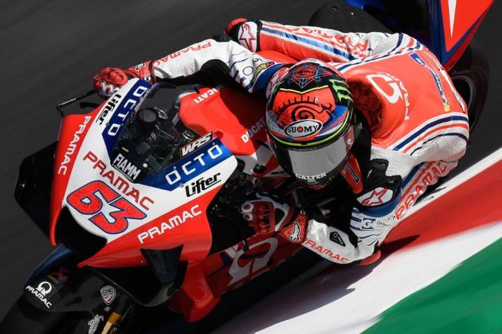Bagnaia Quartararo Viñales FP3 Misano