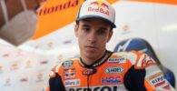 Álex Márquez en el box de Honda de MotoGP