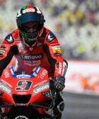 Petrucci con la Ducati este fin de semana durante el Gran Premio de San Marino de MotoGP