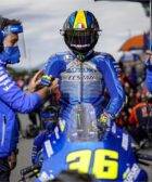 Joan Mir en la parrilla de salida del Gran Premio de Catalunya de MotoGP