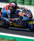 Sam Lowes durante la sesión de clasificación de Moto2