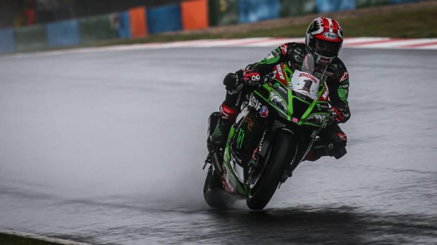 Jonathan Rea SBK Kawasaki Magny-Cours Francia