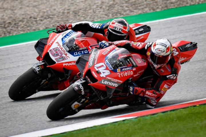 MotoGP Pirro Dovizioso Pirro: "El problema de Dovizioso es más de pérdida de confianza"