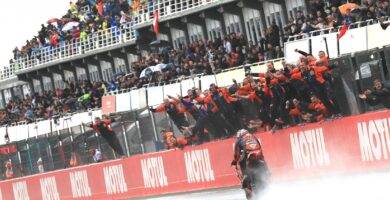 MotoGP sin público en Cheste