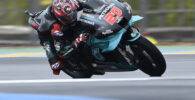Fabio Quartararo durante la sesión de entrenamientos del Gran Premio de Francia de MotoGP