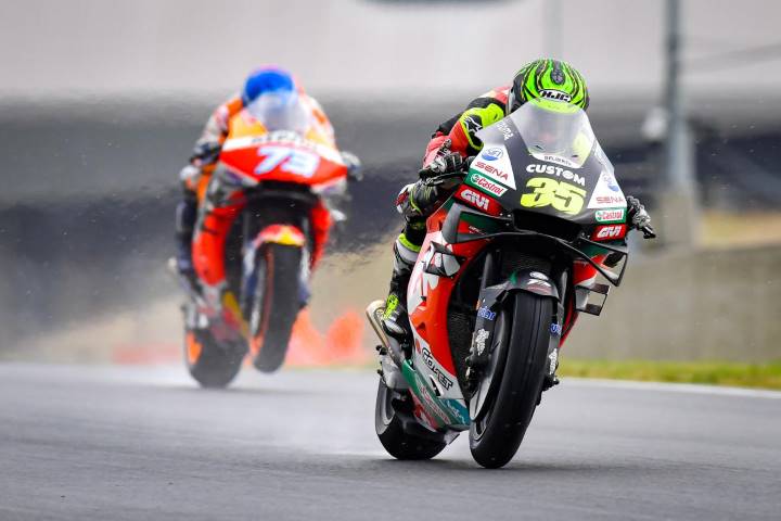 Cal Crutchlow y Àlex Márquez