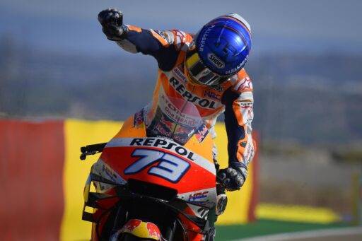 Álex Márquez ha sido segundo en el Gran Premio de Aragón