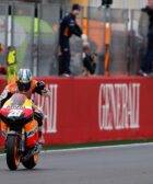 Dani Pedrosa durante la carrera de Valencia de 2012 de MotoGP