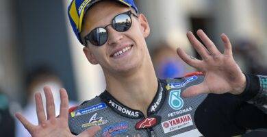 Fabio Quartararo saldrá desde la pole en el Gran Premio de Aragón