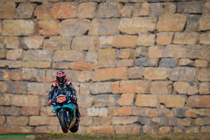 Fabio Quartararo MotoGP 2020 Aragón Petronas Yamaha