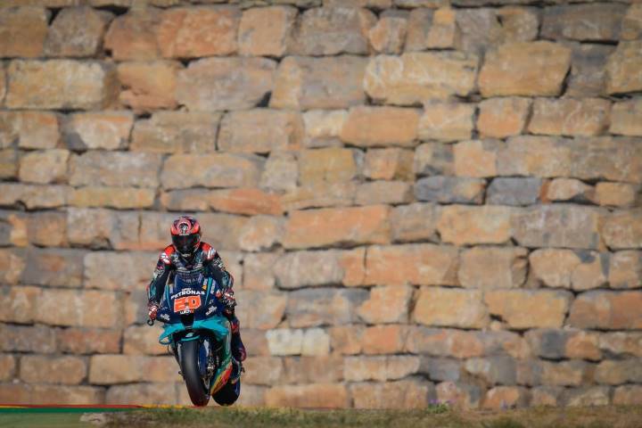 Fabio Quartararo MotoGP 2020 Aragón Petronas Yamaha