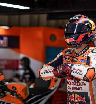 Bradl: "ha sido duro estar en el box de Marc Márquez"