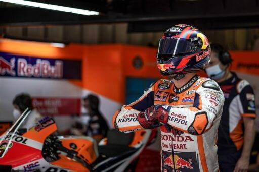Bradl: "ha sido duro estar en el box de Marc Márquez"