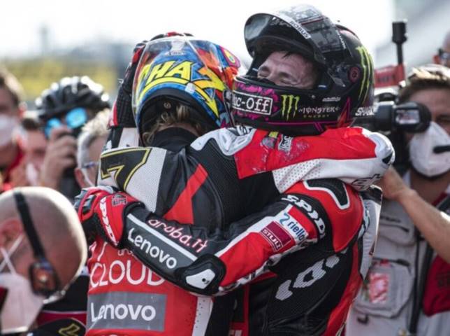 redding, davies, ducati