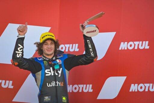 Marco Bezzecchi Sky VR46 Moto2 Triumph MotoGP Aprilia