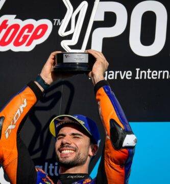 Miguel Oliveira Hervé Poncharal KTM MotoGP Portimao