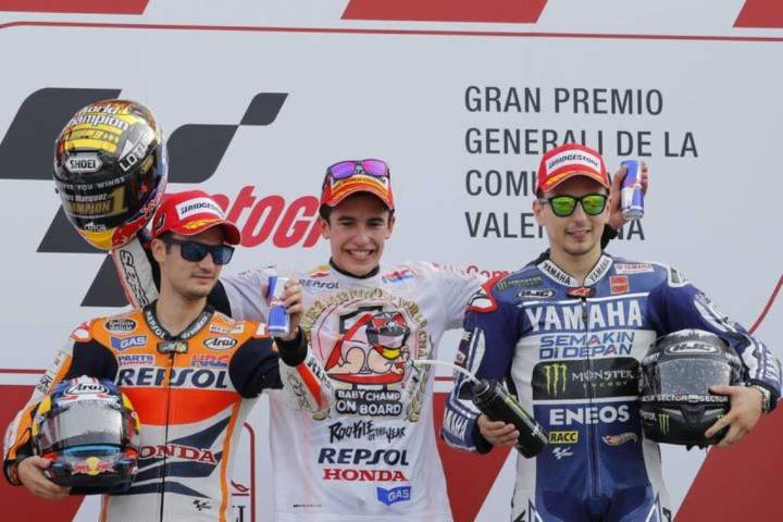 Lorenzo, Márquez, Pedrosa