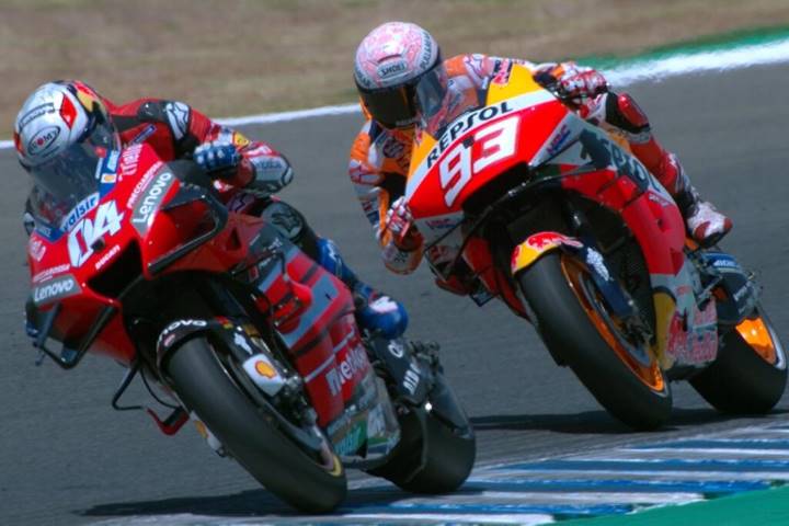 Dovizioso Ducati Honda Marc Márquez MotoGP 2021