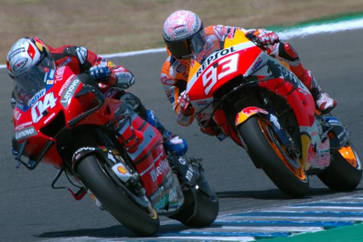 Dovizioso Ducati Honda Marc Márquez MotoGP 2021