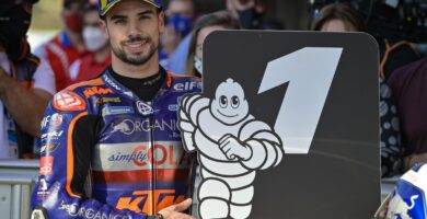 Miguel Oliveira saldrá mañana desde la pole