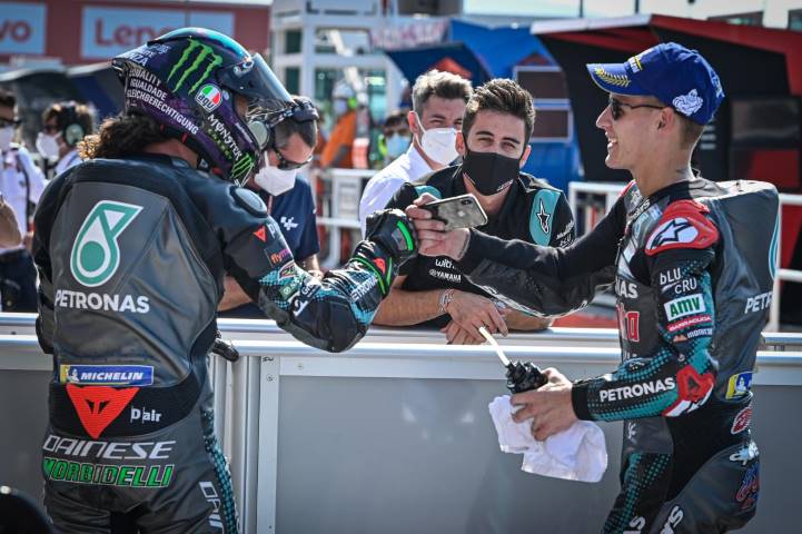 Quartararo y Morbidelli