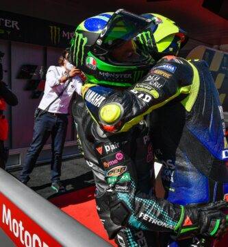 Morbidelli: "Tener a Rossi como compañero de equipo es maravilloso"