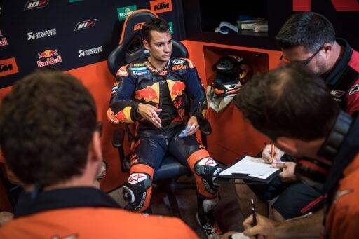 Pedrosa de test en Jerez con KTM