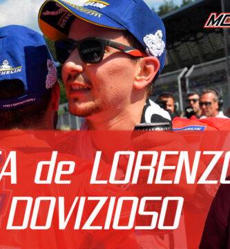 ?LORENZO responde a DOVIZIOSO: "Me tiene ENVIDIA desde 250cc"