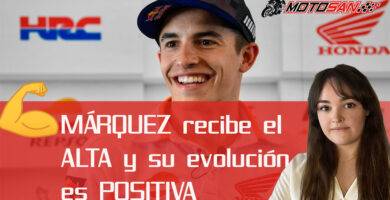 Marc Marquez recibe el alta y sale del hospital