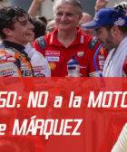 Dovizioso dice no a sustituir a Marquez