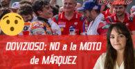 Dovizioso dice no a sustituir a Marquez