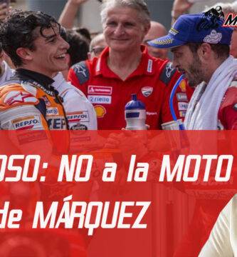 Dovizioso dice no a sustituir a Marquez