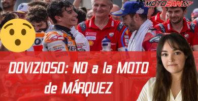 Dovizioso dice no a sustituir a Marquez