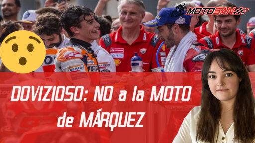 Dovizioso dice no a sustituir a Marquez
