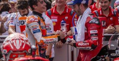 Dovizioso Márquez Battistella