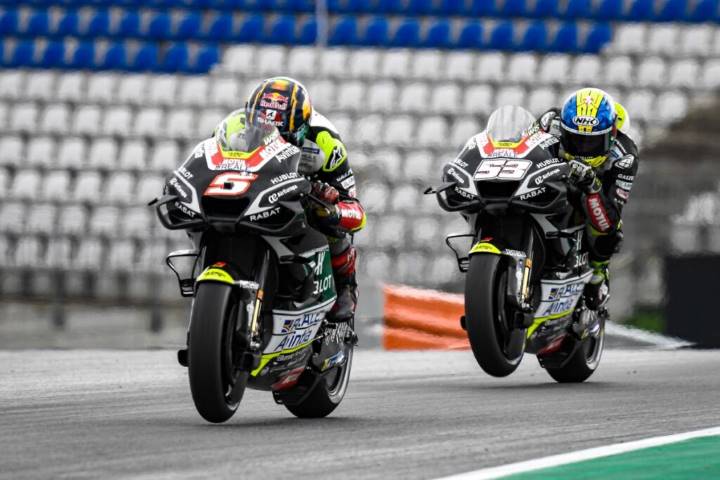 Johann Zarco y Tito Rabat