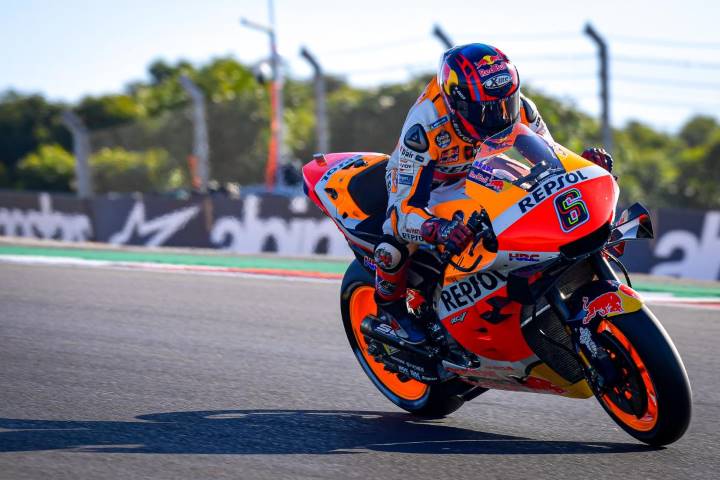 Stefan Bradl Marc Márquez Andrea Dovizioso HRC Honda